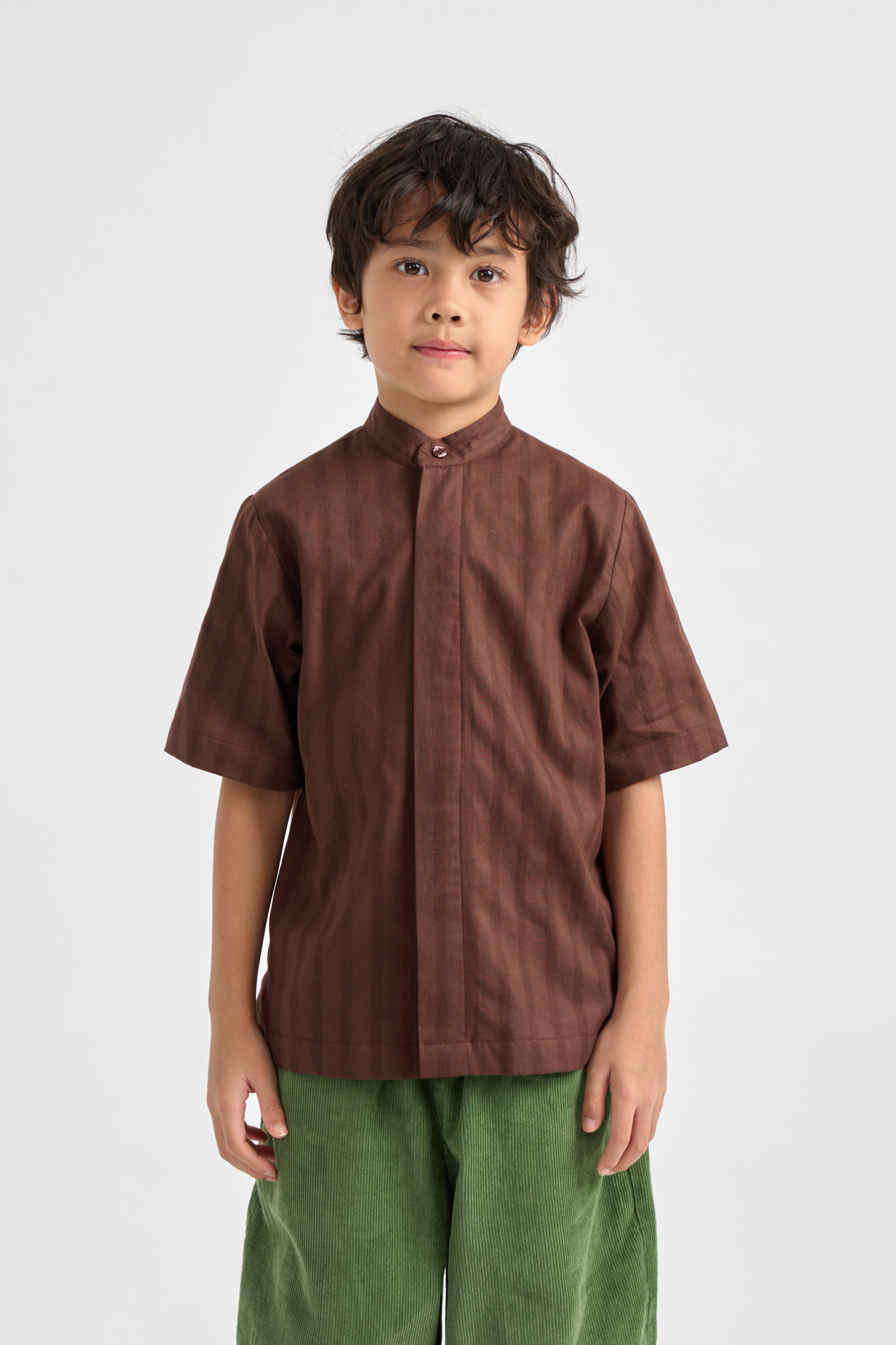 ARUI TOP DARK BROWN