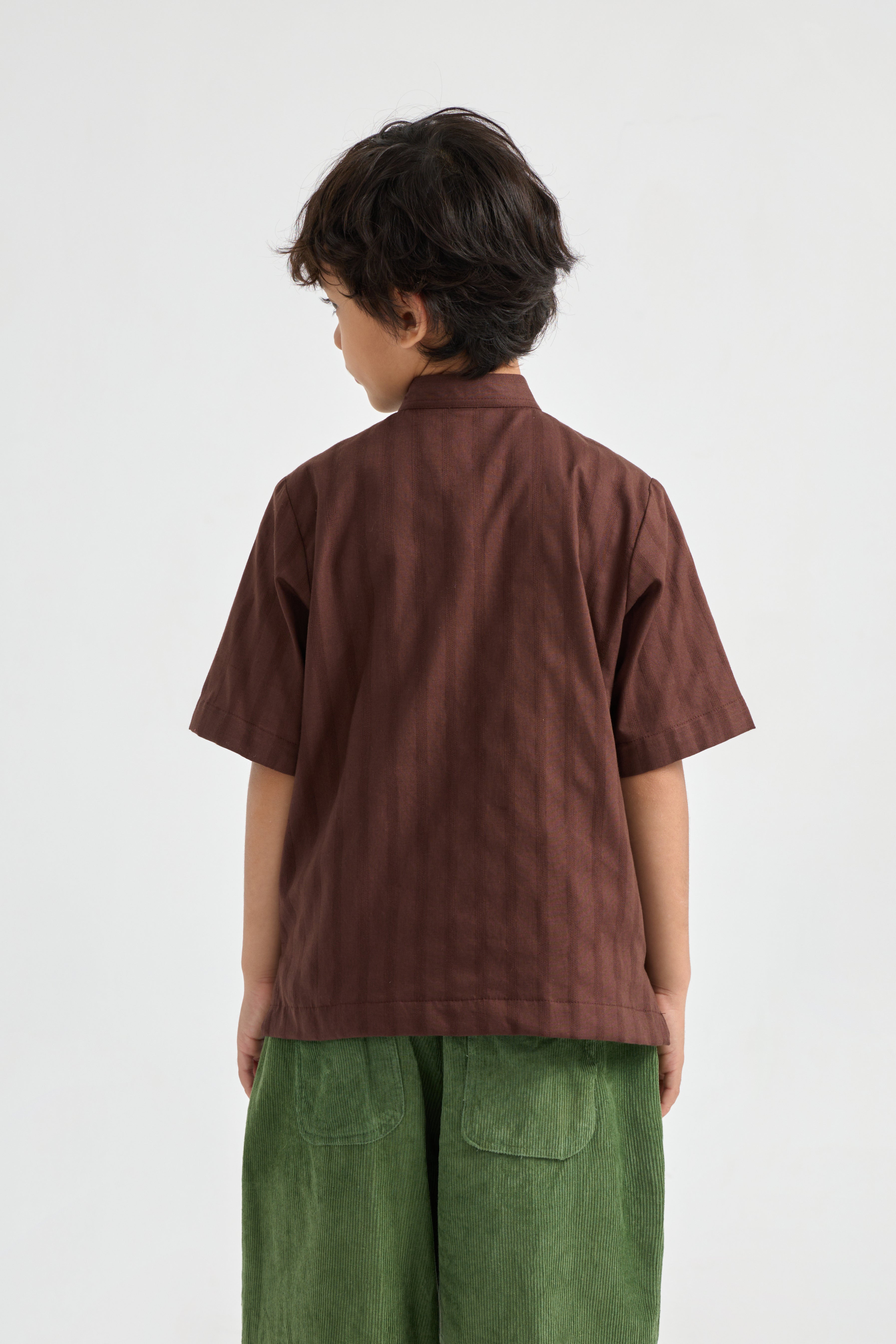 ARUI TOP DARK BROWN