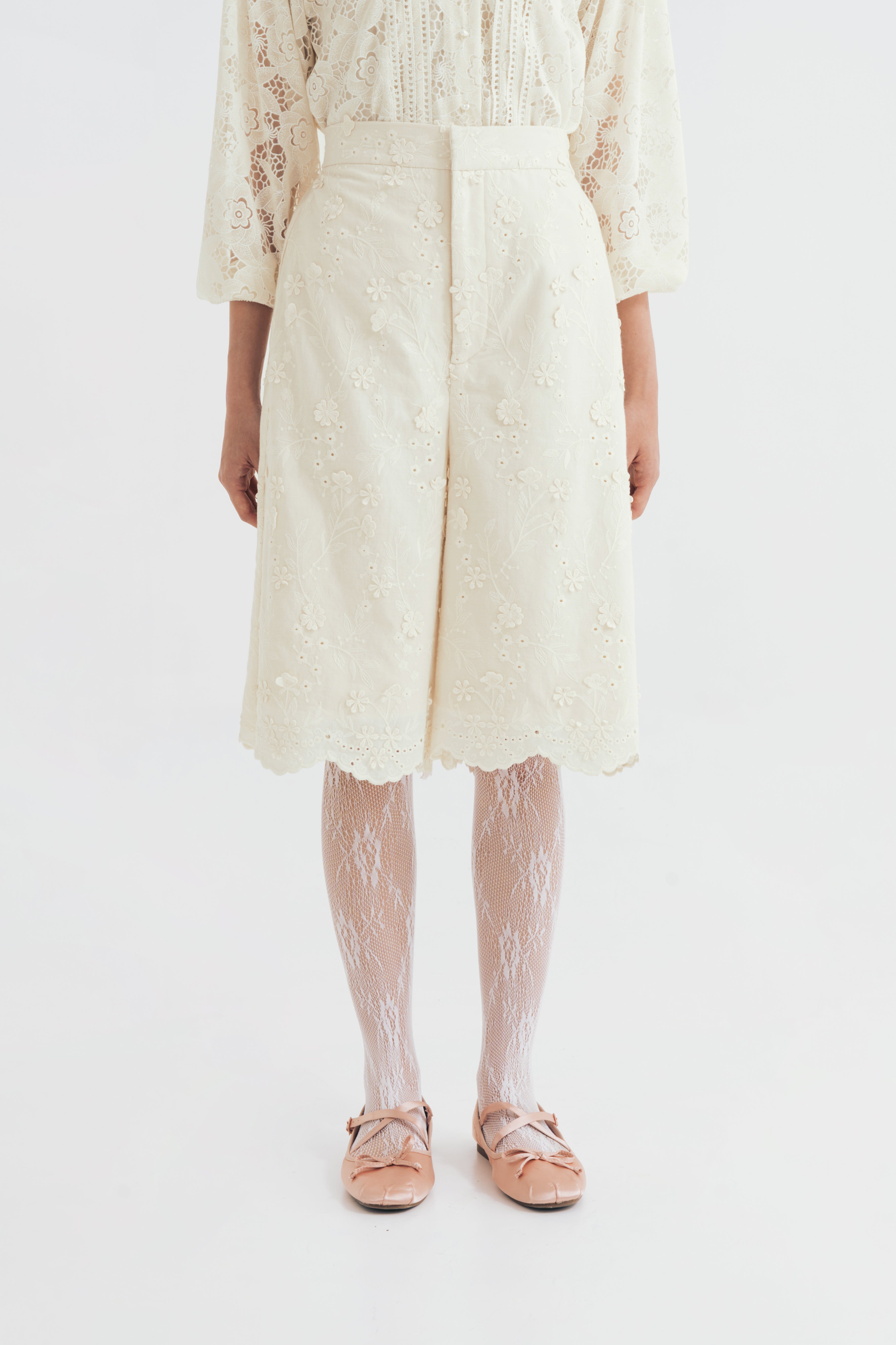 KIRA PANTS BROKEN WHITE