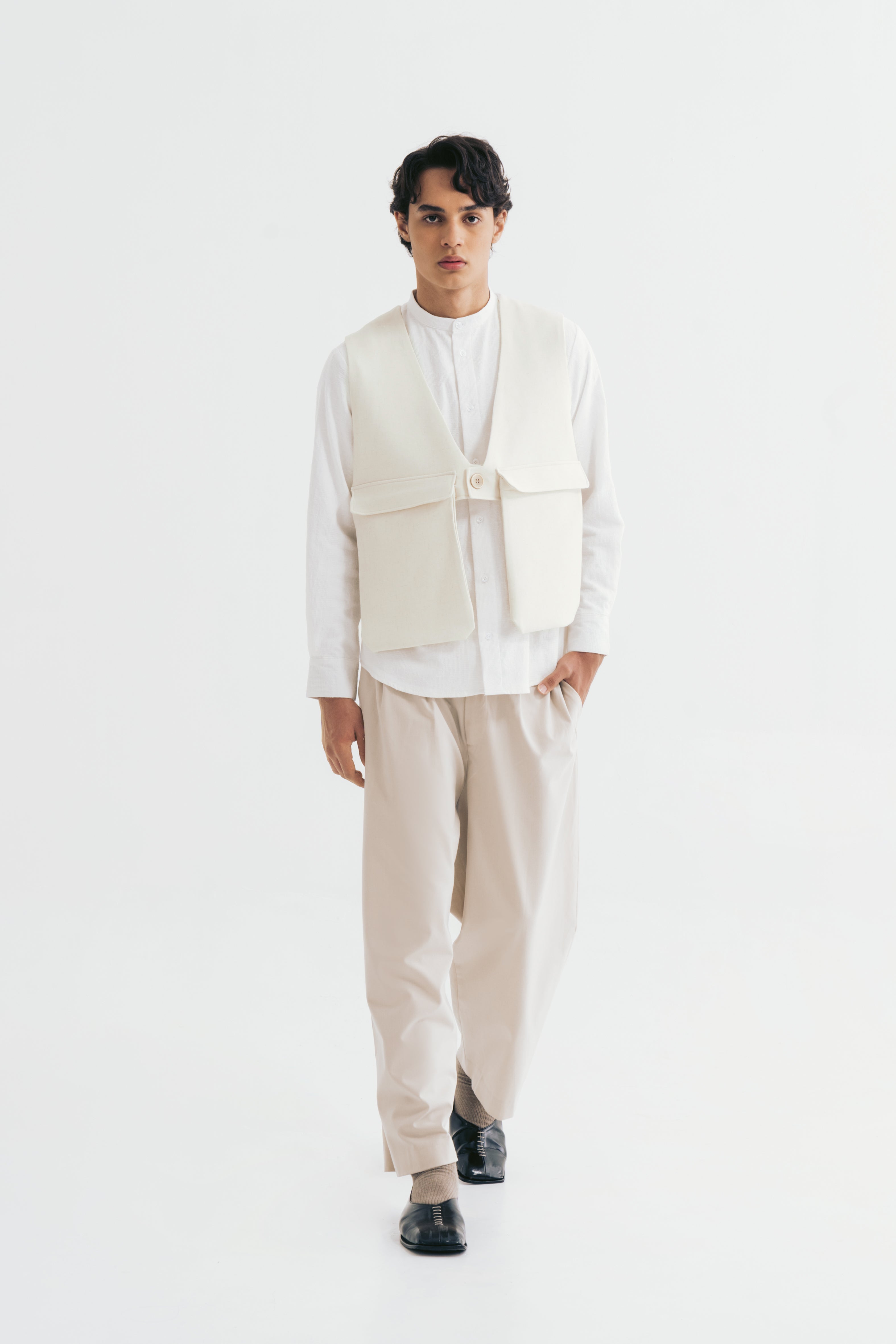 REIN VEST BEIGE