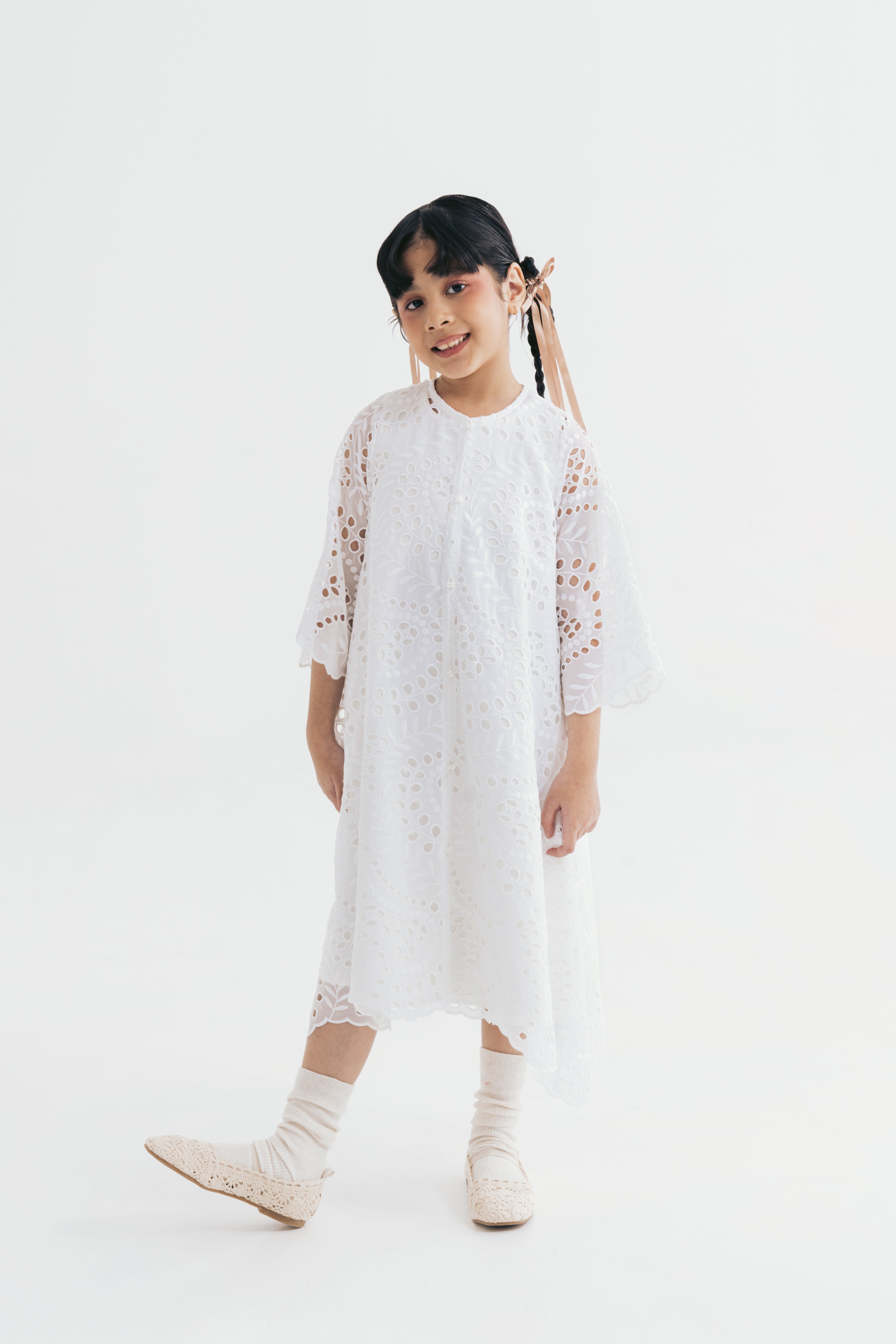 CILLA DRESS WHITE